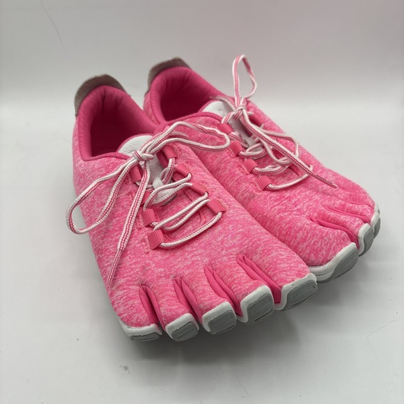 Peluva Shoes - Peluva Strand Women's Barefoot Five-Toe Lightweight Sport Sneakers Size 9 (PINK)